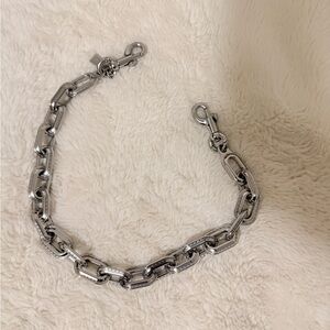 Coach Silver Link Chain